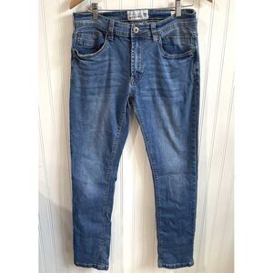 Paper Denim & Cloth Jeans Mens 32x32 (Actual 31x30) Blue‎ Denim Straight Leg